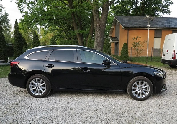 Mazda 6 cena 48800 przebieg: 234000, rok produkcji 2015 z Wieruszów małe 254